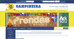 Desktop Screenshot of campineirautilidades.com.br